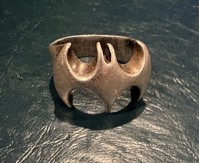 The RLM Batman Holy Grail DC Comics Ring Sterling Silver Size 10