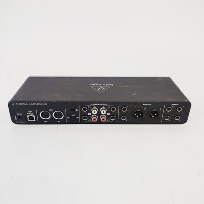 Behringer U-Phoria UMC404HD 4x4 USB Audio Interface Midas Preamps