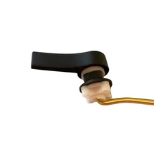 Signature Hardware 478798 Bradenton Toilet Tank Trip Lever - Matte Black