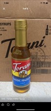 Torani 12 Pack Hazelnut 5oz Syrup Bottles For Coffee And Other Bevrages