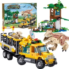 Mesiondy Dinosaurs Building Blocks Set, Dinosaur Toys for Age 8-14 Years,Dino...