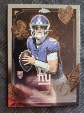 2025 Topps Chrome NFL Football Fortune 15 Jaxson Dart Rookie Card #F15-23 RC
