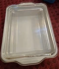 Vintage  Yellow Pyrex 0503 Casserole Dish With Lid