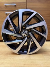 1 Stück - VW Golf 7 - 16 Zoll Alufelge Woodstock 5G0601025DM/DS - Top Zustand