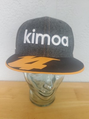 Kimoa Mclaren Fernando Alonso #14 Hat/Cap Black New Era Tag F1 Racing