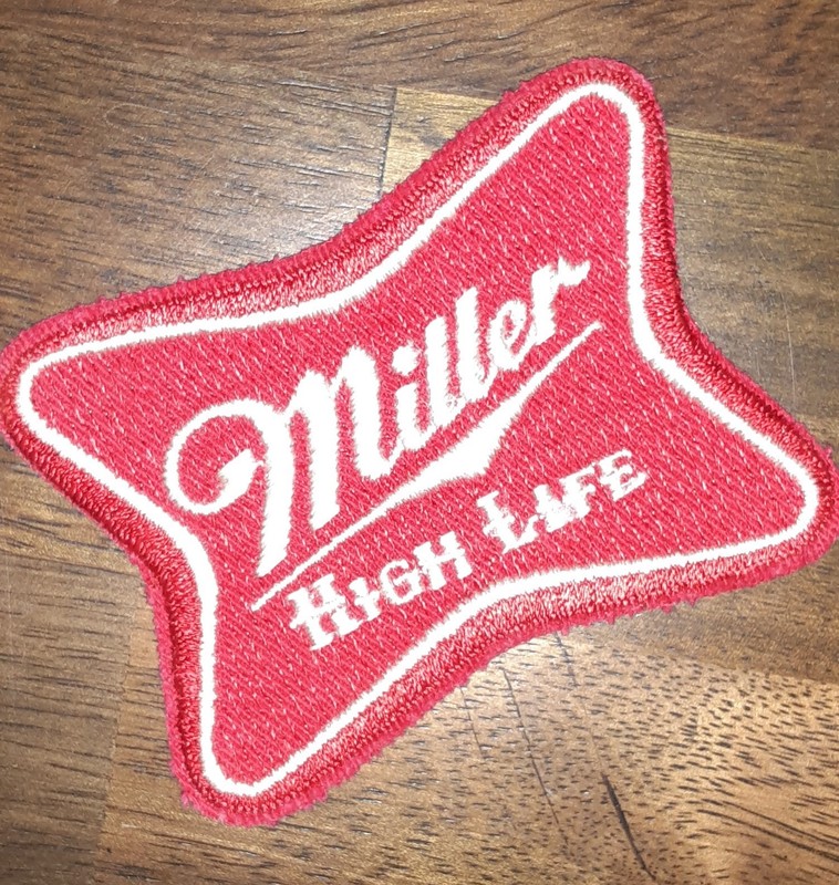Miller High Life patch