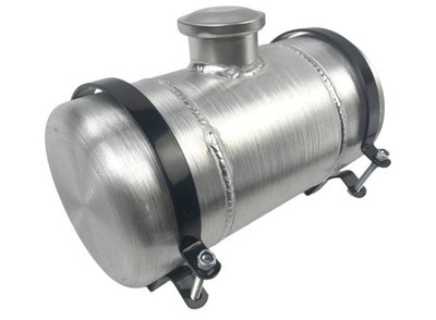 JSD 0.48 Gallon 4x10'' Universal Fuel Cell Gas Tank Center Fill 1/8'' NPT Outlet 