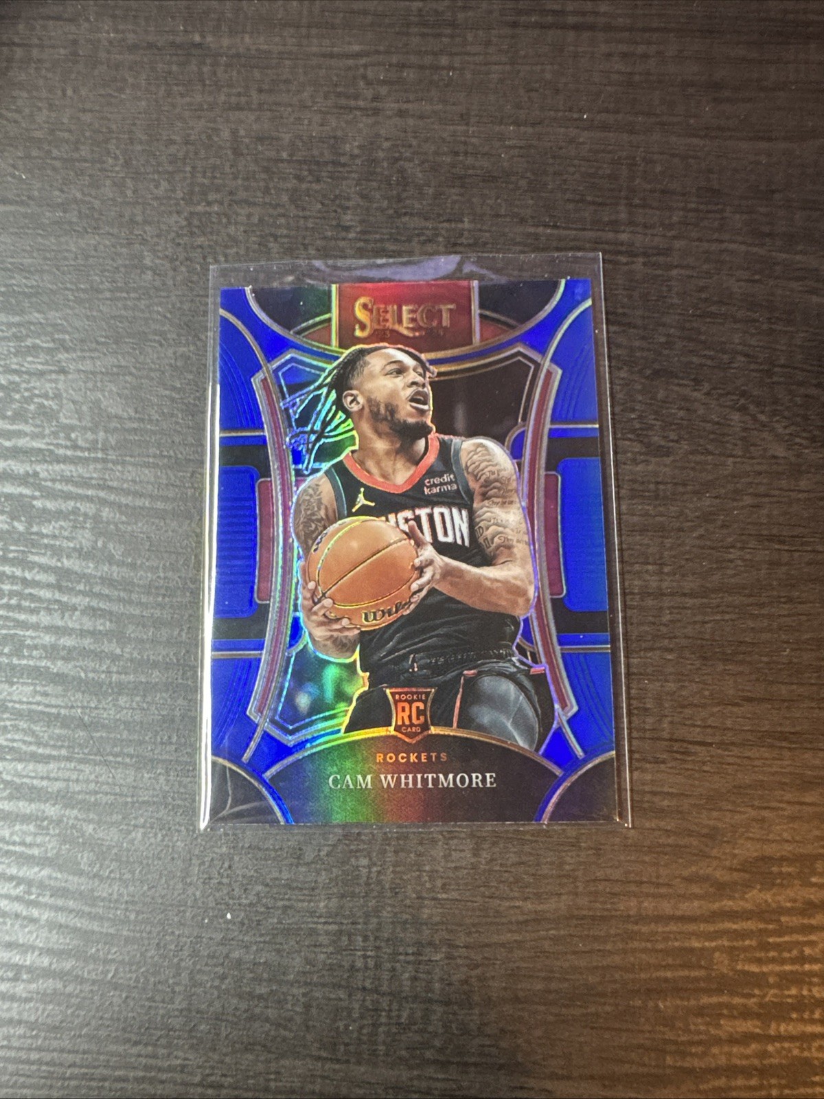 2023-24 Select Basketball Blue Prizm #307 - Cam Whitmore RC - Houston Rockets
