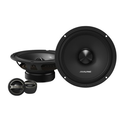 Open Box Alpine DM-65C M-Series 6.5'' 200W Peak Power 2-way Component Speakers