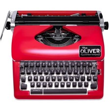 Oliver Legacy manual typewriter (Red) (untested) thumbnail