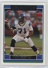 2006 Topps Seattle Seahawks Walter Jones #SEA10 HOF 1z4
