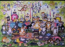 Mad Hatters Tea Party von Linda Jane Smith - Gibsons - 1000-teiliges Puzzle