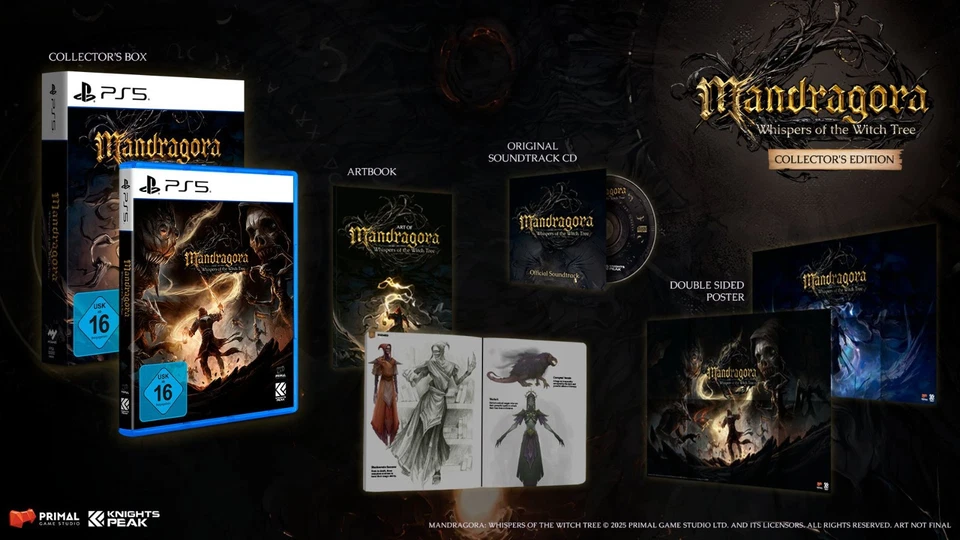 Mandragora: Whispers of the Witch Tree (Collectors Edition) (PS5) - Vö 05.12.25 - Bild 3 von 4