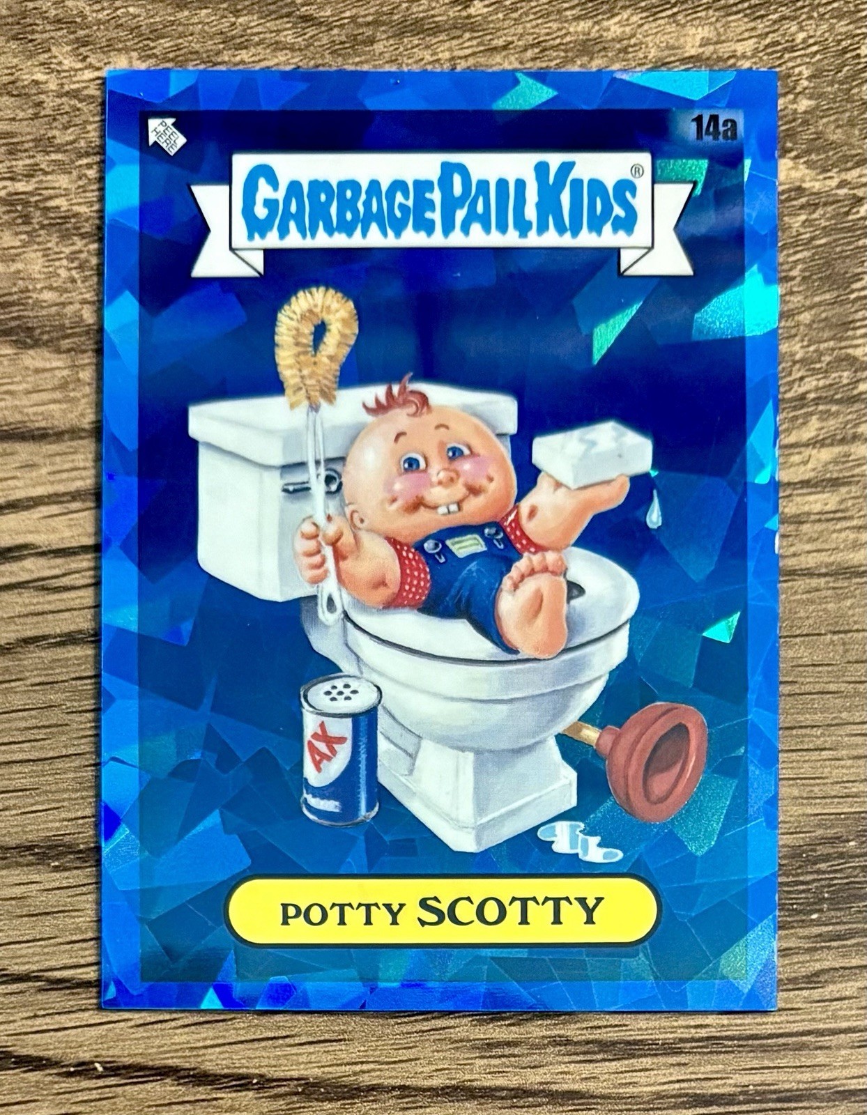 2020 Topps Garbage Pail Kids Sapphire Edition OS1 Potty Scotty 14a GPK Card