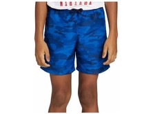 DSG Boys Rec Short Team Royal Blue Star Camo - NWT Youth/XL