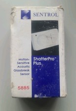 GE Sentrol 5885-W ShatterPro Plus Glass Break Motion Sensor Detector Alarm NIB