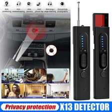 Hidden Camera Detector Antispy Bug GPS Tracker Finder Scanner Device Hotel Car