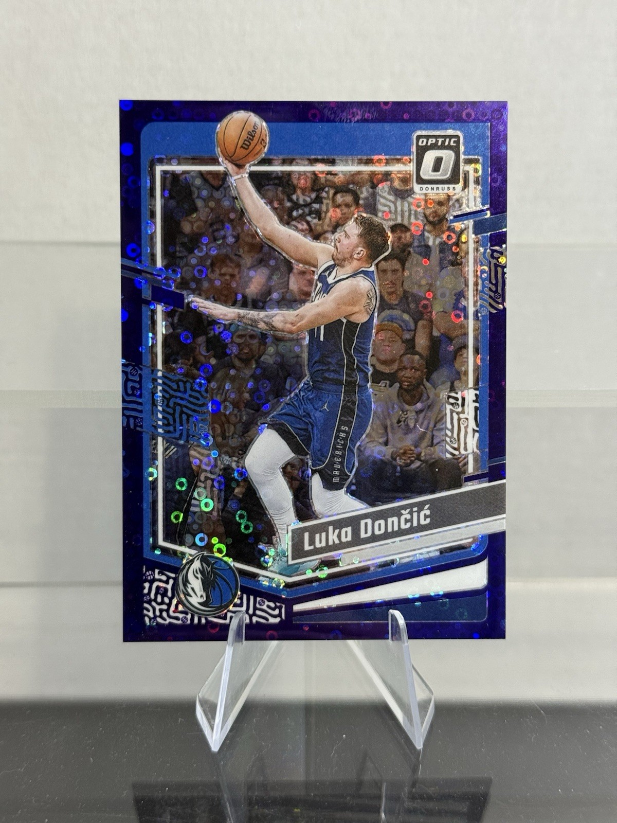 2023-24 Panini Donruss Optic LUKA DONCIC Purple Disco /99 #67