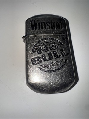 Winston Cigarette Tobacco No Bull Lighter New--Vintage Never Filled
