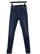 J Brand Women's Jeans W 26 in Blue Cotton with Polyester, Elastane Skinny