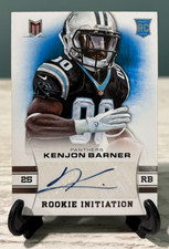 Kenjon Barner 2013 Panini Momentum #51 RC Rookie Initiation Signature AUTO /299