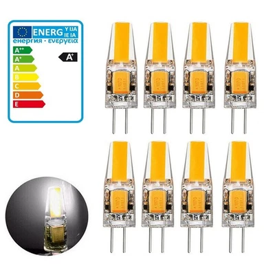 6W COB G4 LED Birne  Warm Weiß AC/DC 12V Dimmbar Lampe Leuchte Stiftsockel 10p - Bild 1 von 4