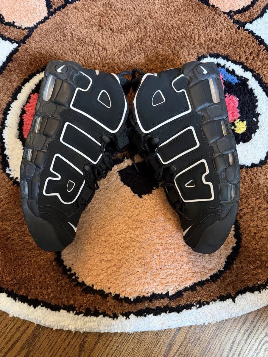 Nike Air More Uptempo Black White for Sale | Authenticity