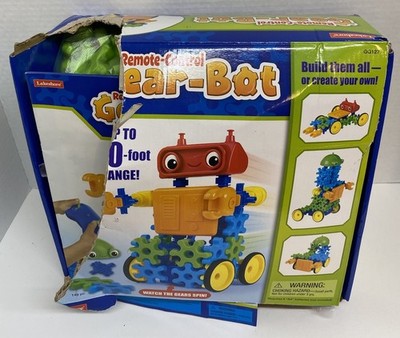 Lakeshore Remote-Control Gear-Bot GG127 147 Pieces/Missing 1 Riser & 1 Connector