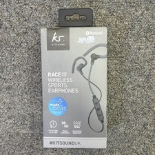 Image of KitSound Race 15 Earbud In Ear Wireless Headphones - Black