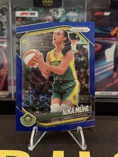 2025 Prizm WNBA Blue Velocity #127 Nika Muhl Seattle Storm