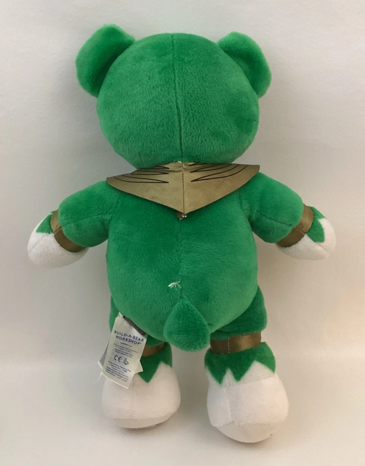 Power Rangers Build A Bear Green Power Ranger Plush Stuffed Toy 2018 - Image 4 of 4