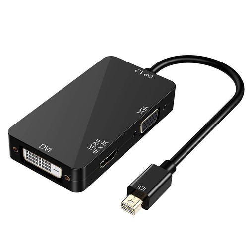 Thunderbolt Mini Display Port DP To HDMI DVI VGA Adapter for Macbook Pro Air 4K - Bild 2 von 3