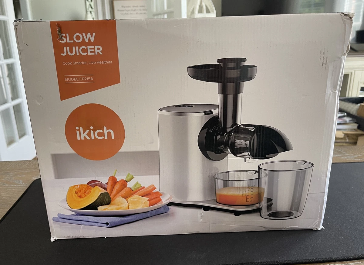 MegaChef Masticating Slow Juicer Extractor With Reverse