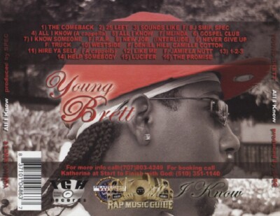 洋楽 G-Rap Young Brett - All I Know YOUNG BRETT All I Know CD | eBay
