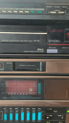 AIWA SX-E12 AFBS HONEYCOMB FLAT DIAPHGRAM SPEAKERS - TESTED