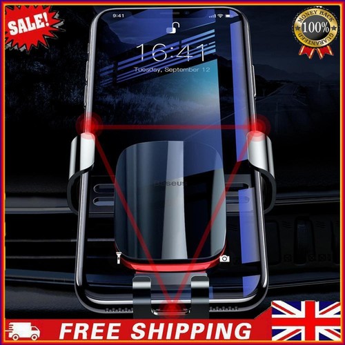 Baseus Gravity CD Slot Car Auto Mobile Phone Holder Clip Stand Bracket #