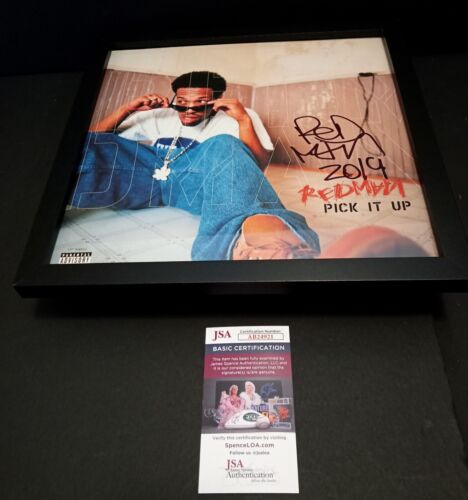 REDMAN Pick It Up SIGNED + FRAMED Vinyl JSA COA Hip Hop Autograph - Afbeelding 1 van 1