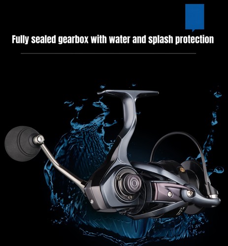 Lightweight Spinning Fishing Reel 2000~5000|6+1 Stainless Bearings 6.2:1 Ratio - Picture 5 of 15