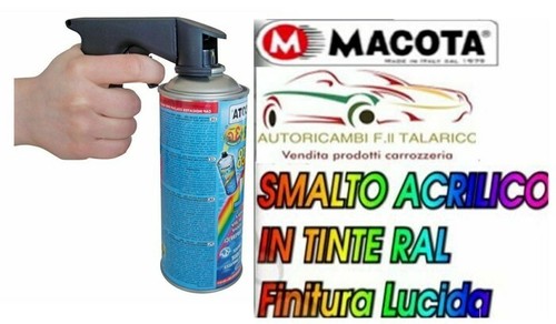 MACOTA Vernice Spray NON COLA 400ml a scelta RAL LUCIDO + impugnatura macoplus - Bild 1 von 30