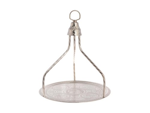 Ottoman Türkisches Kaffee und Tee Serviertablett, Geeignet für Restaurant, Runde Form - Bild 8 von 10