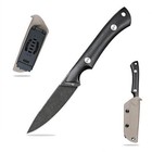Tactical Fixed Blade Knife with Kydex Sheath, Edc Outdoor Camping Hunting