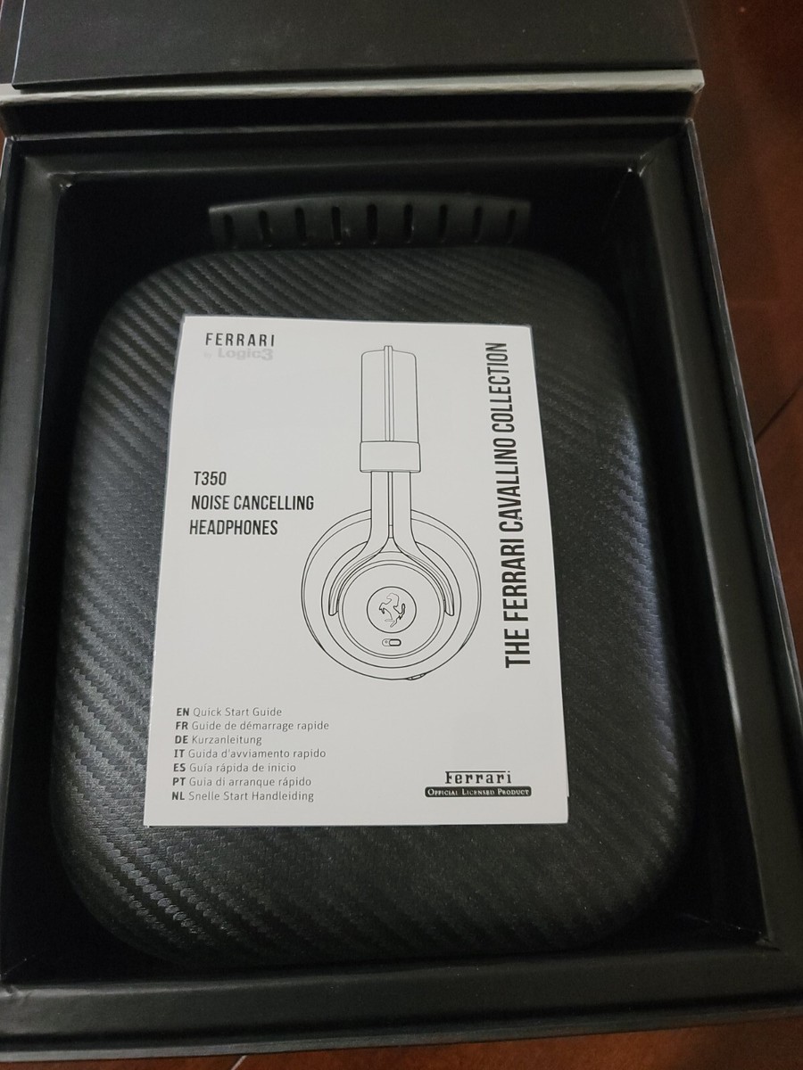 フェラーリ　公式ヘッドホン Logic3 T350 ノイズキャンセリング フェラーリ 公式ヘッドホン Logic3 T350 ノイズキャンセリング