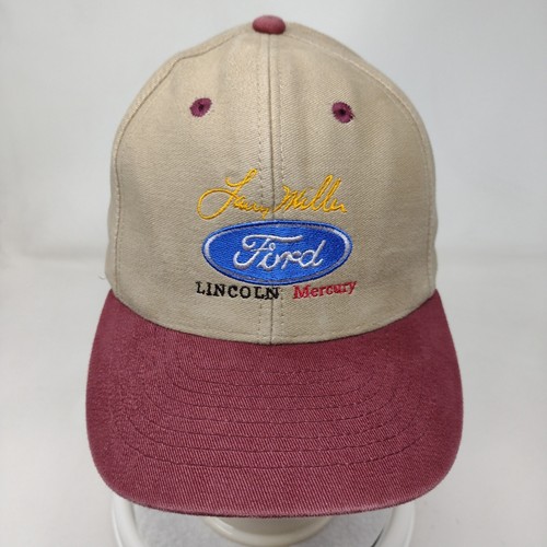 Larry Miller Ford Lincoln Mercury Slideback Hat Multi OSFA Colorblock - 第 2/8 張圖片