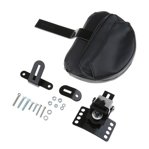 Backrest Driver Rider Pad Detachable Fits For Harley Touring Road King 1999-2013 - Picture 12 of 12
