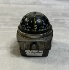 Vintage AirGuide Auto Compass Screw Mounted Works Adjustable Compensation