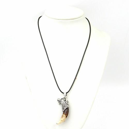 Bruce Lee Dragon Brave Man Wolf Tooth Tibetan Silver Talisman Necklace Pendant - Bild 14 von 15