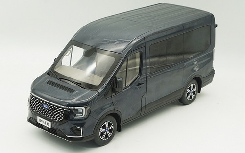 1/18 Scale Ford Transit T8 VAN Blue Diecast Car Model Toy Collection - Picture 6 of 7