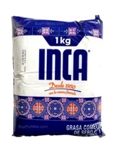 MANTECA INCA 1kg (GRASA COMESTIBLE DE SEBO BOVINO)