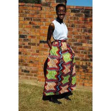Ankara African print Long maxi skirt