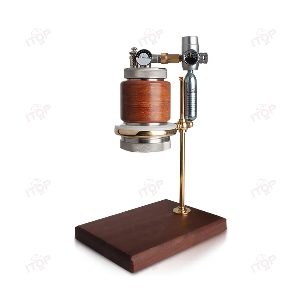 Cafetera Neumática Exterior Camping Cafetera con Tazón Extractor 58mm Foto 2 de 4